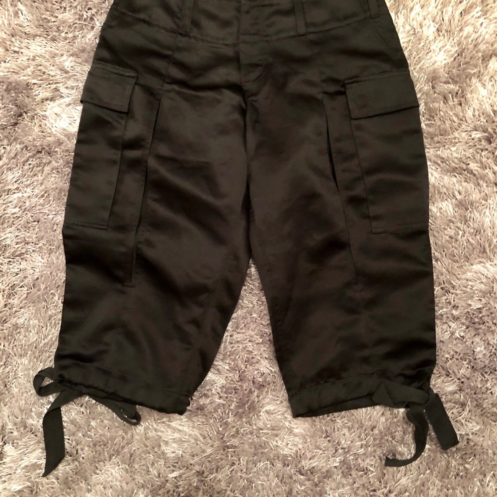 Betsey Johnson satin split-leg knickers